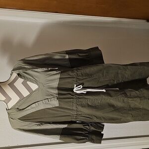 Free Assembly Green Drawstring Dress